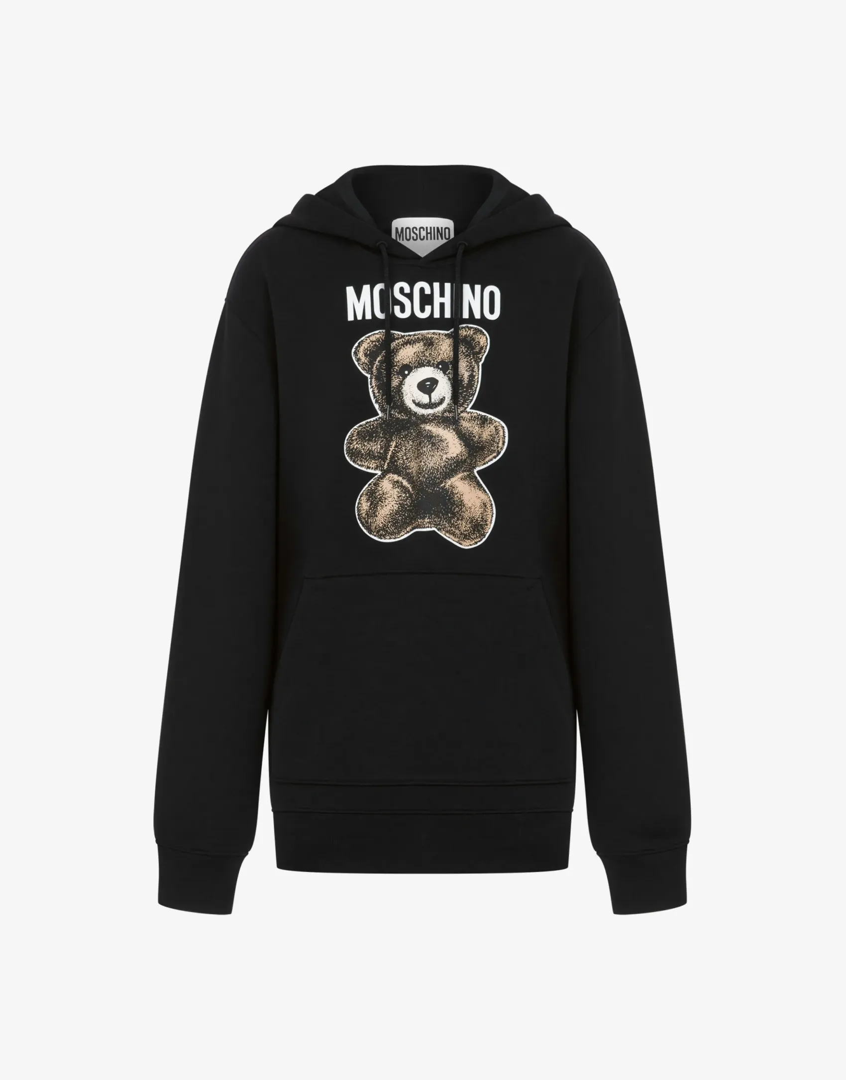 Moschino T-shirts & Sweatshirts^Hoodie Teddy Bear BLACK