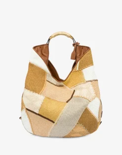 Moschino Shoulder Bags|Handbags^Large Handle Me Bag BEIGE