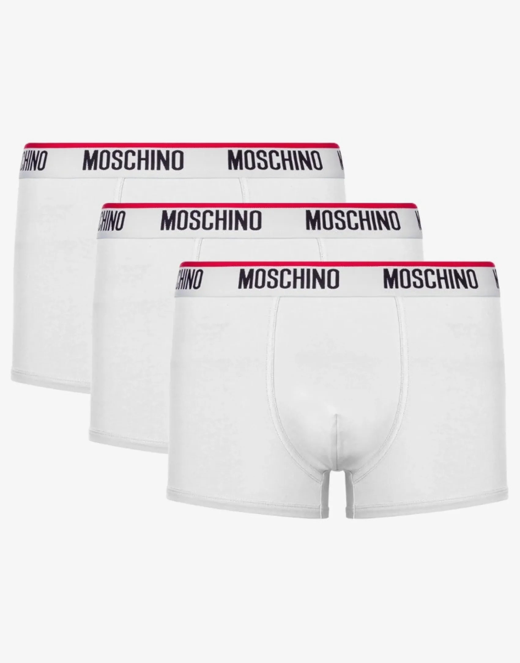 Moschino Underwear^Logo Band set of 3 boxers WHITE
