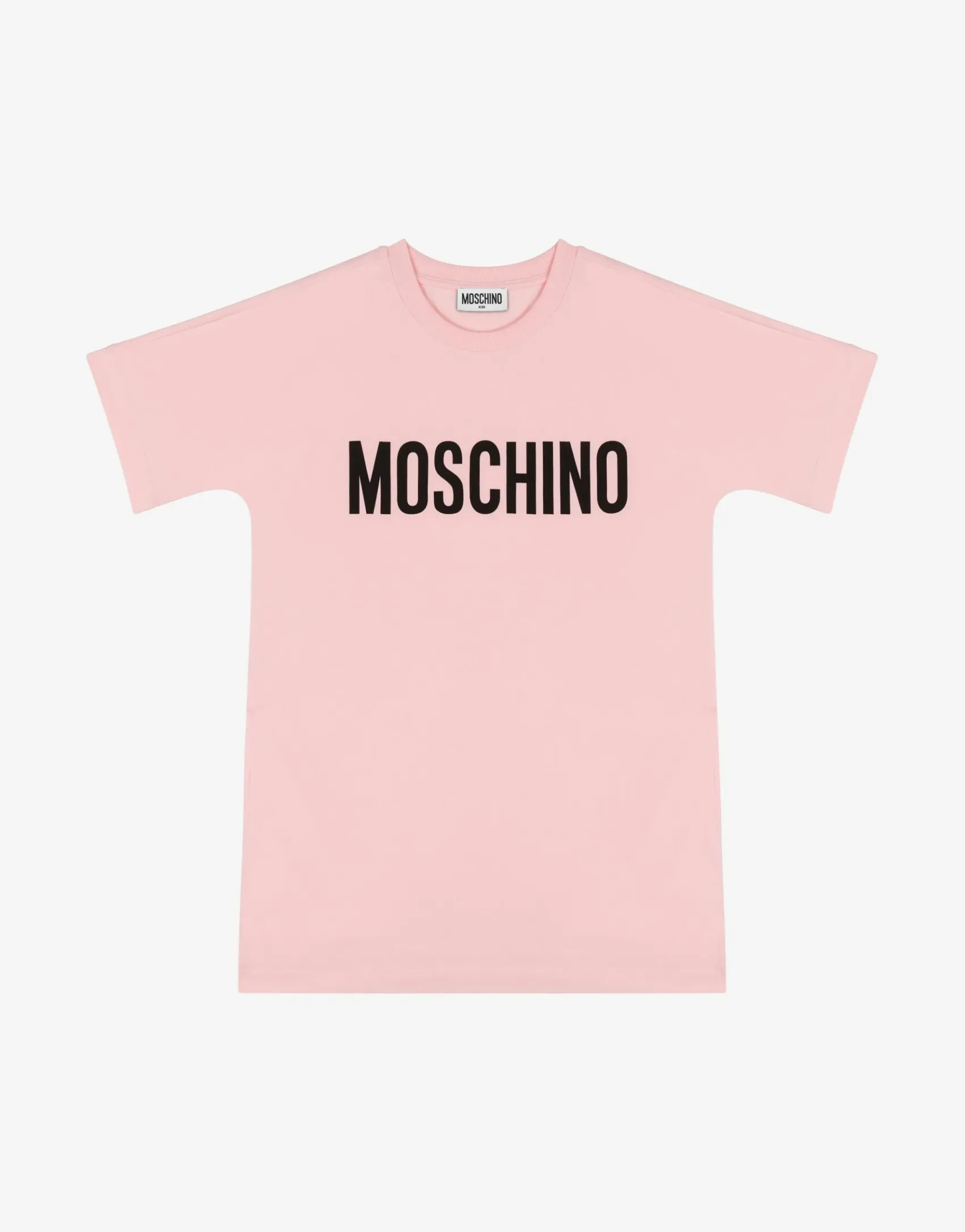 Moschino Girl^Logo Print jersey dress PINK