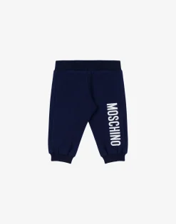 Moschino Girl|Boy^Logo Print Sweatpants BLUE