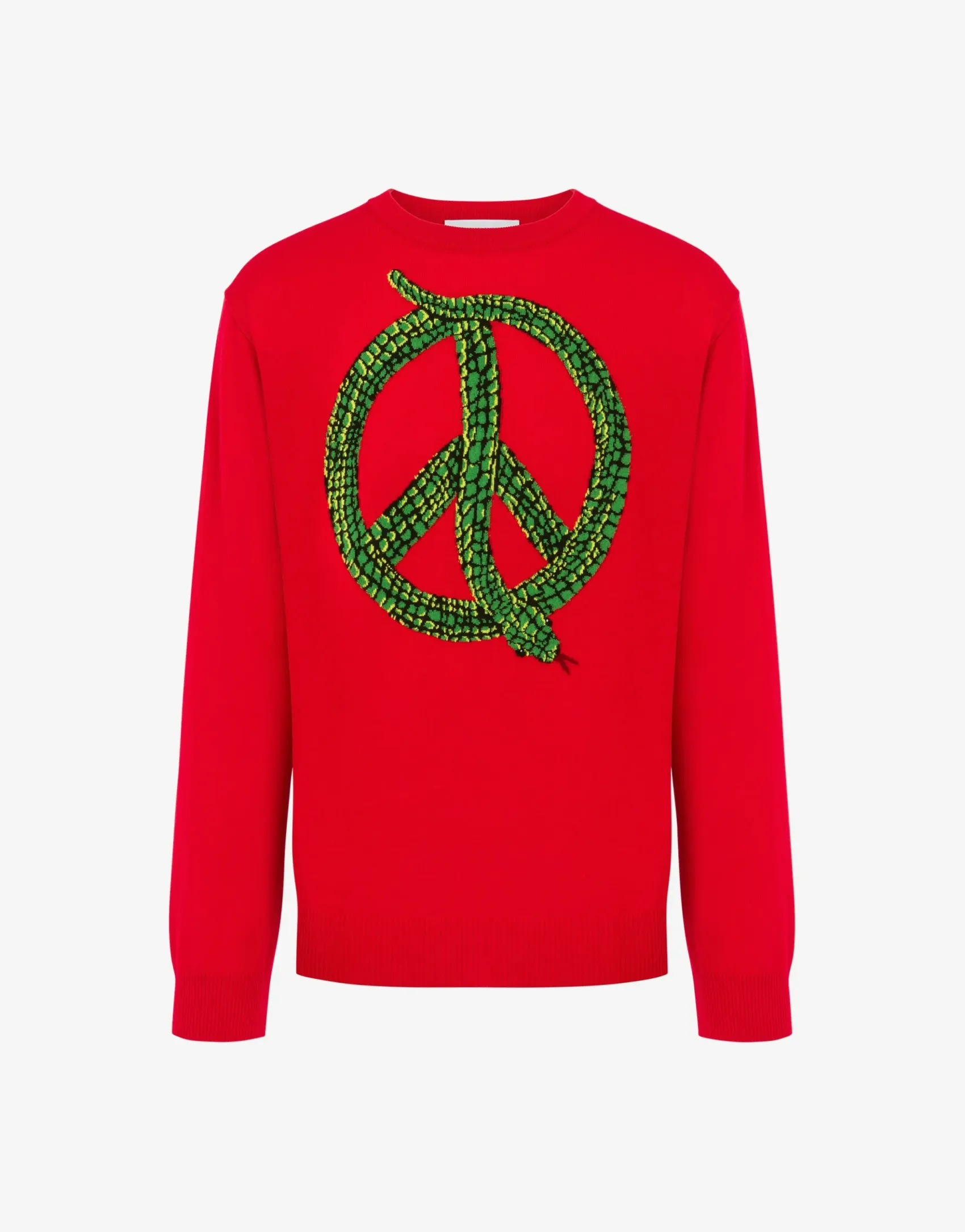 Moschino Knitwear^Lunar New Year wool pullover RED
