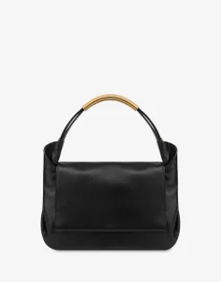 Moschino Shoulder Bags^Handle Me Bag BLACK