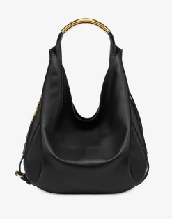 Moschino Shoulder Bags^Handle Me bag Medium BLACK
