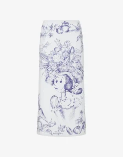Moschino Skirts^Olivia poplin skirt WHITE