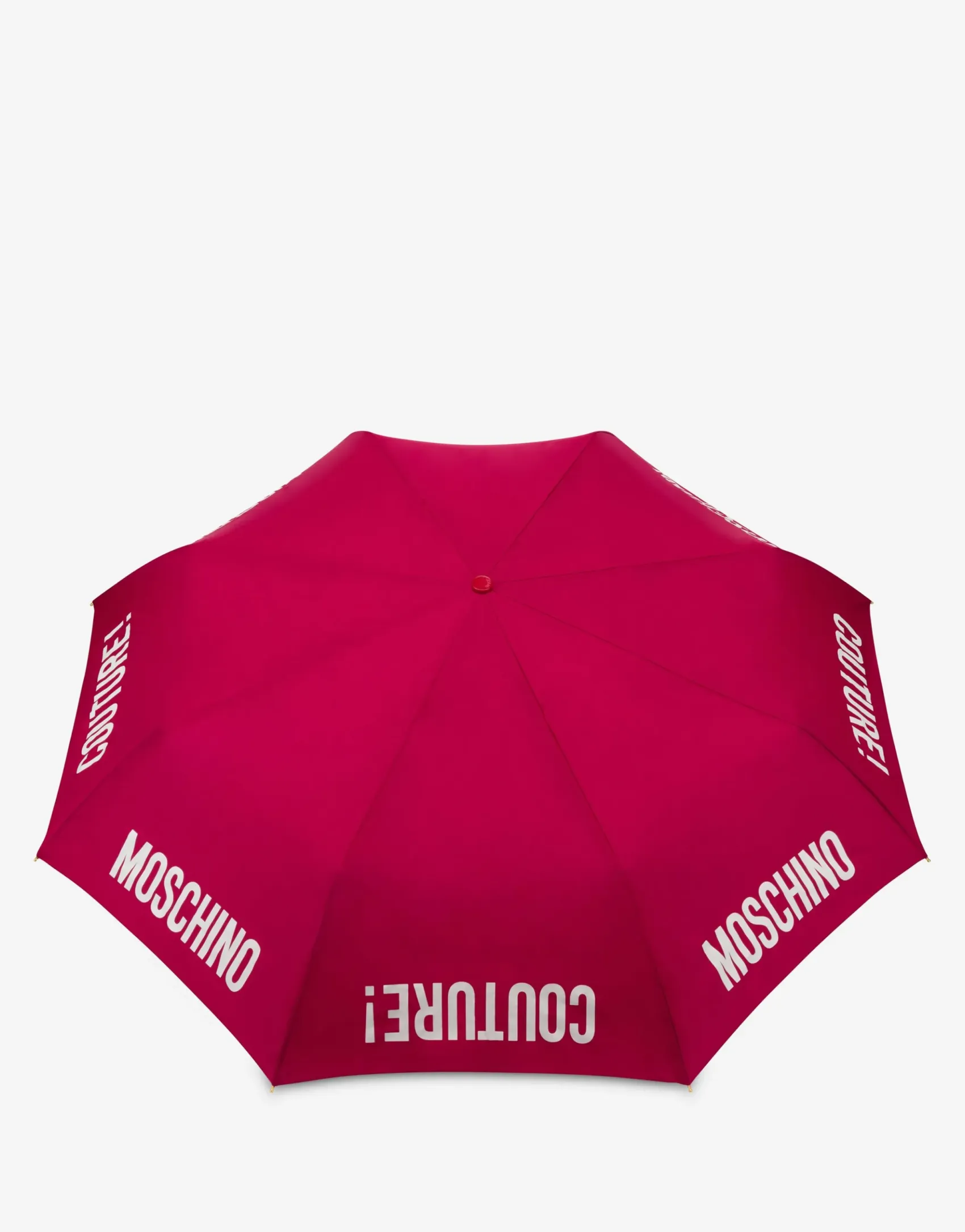 Moschino Umbrellas^Open/close umbrella with Couture RED