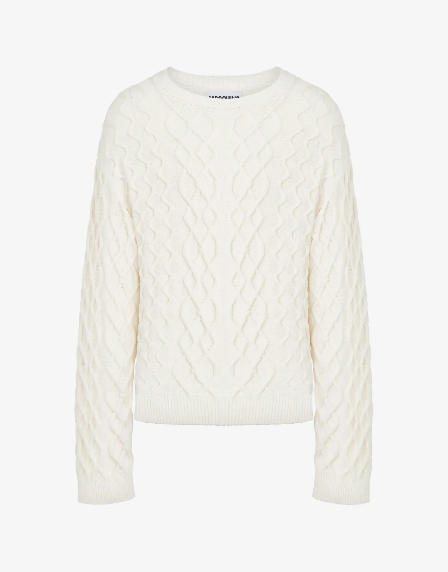 Moschino Knitwear^Organic Cotton Blend Pullover IVORY
