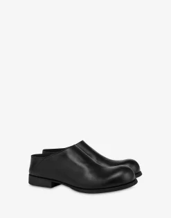 Moschino Boots & Ankle Boots^Shootie in calf leather Cobbler BLACK