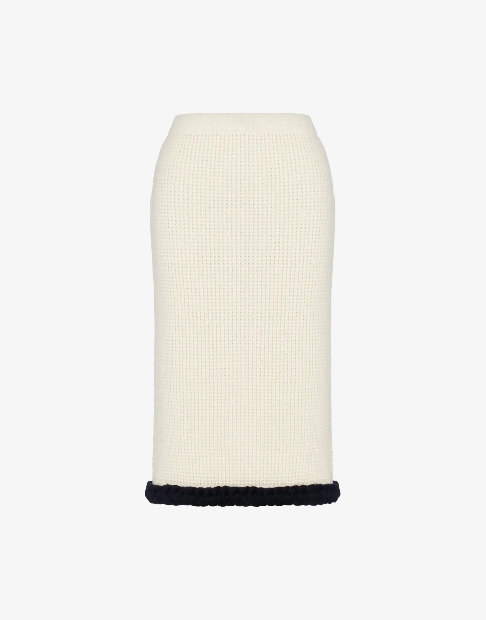 Moschino Co-ords|Skirts^Skirt in superfine lambswool IVORY