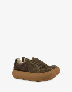 Moschino Sneakers^Sneakers in suede Ollie BROWN