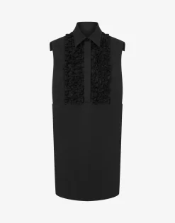 Moschino Dresses^Stretch Poplin Cotton Dress BLACK