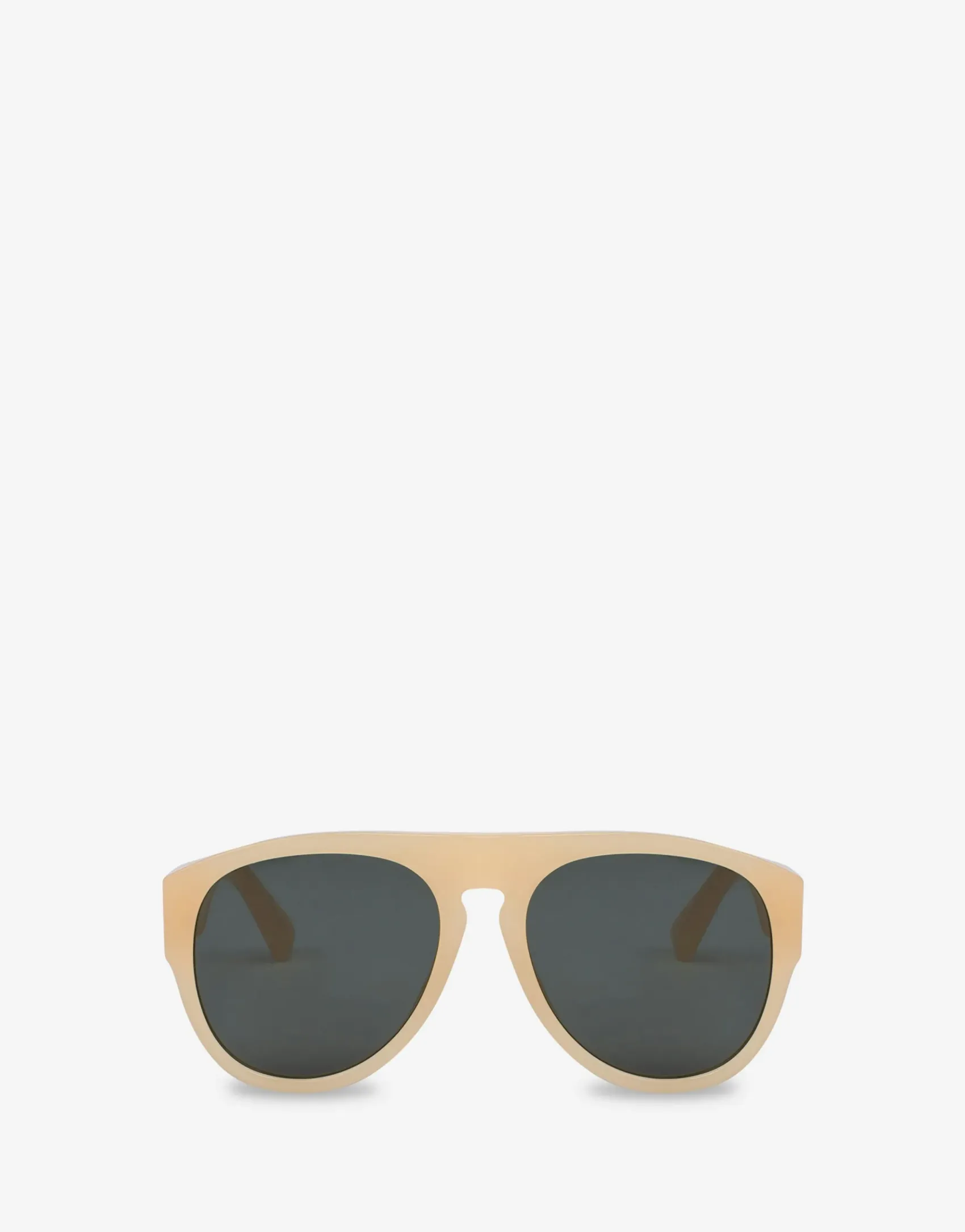 Moschino Sunglasses^Sunglasses with green lenses BROWN