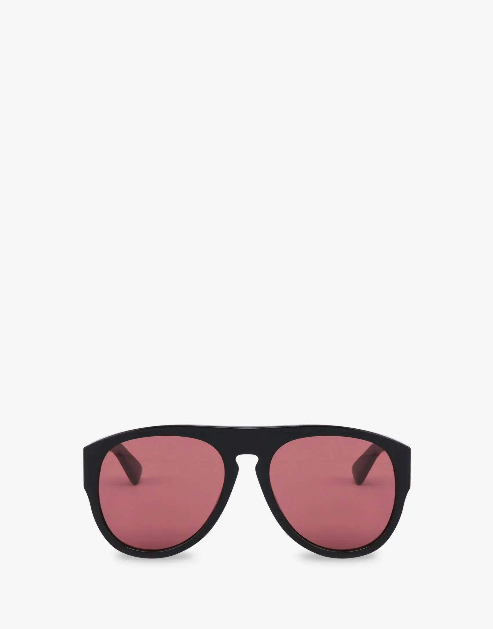 Moschino Sunglasses^Sunglasses with red lenses BLACK