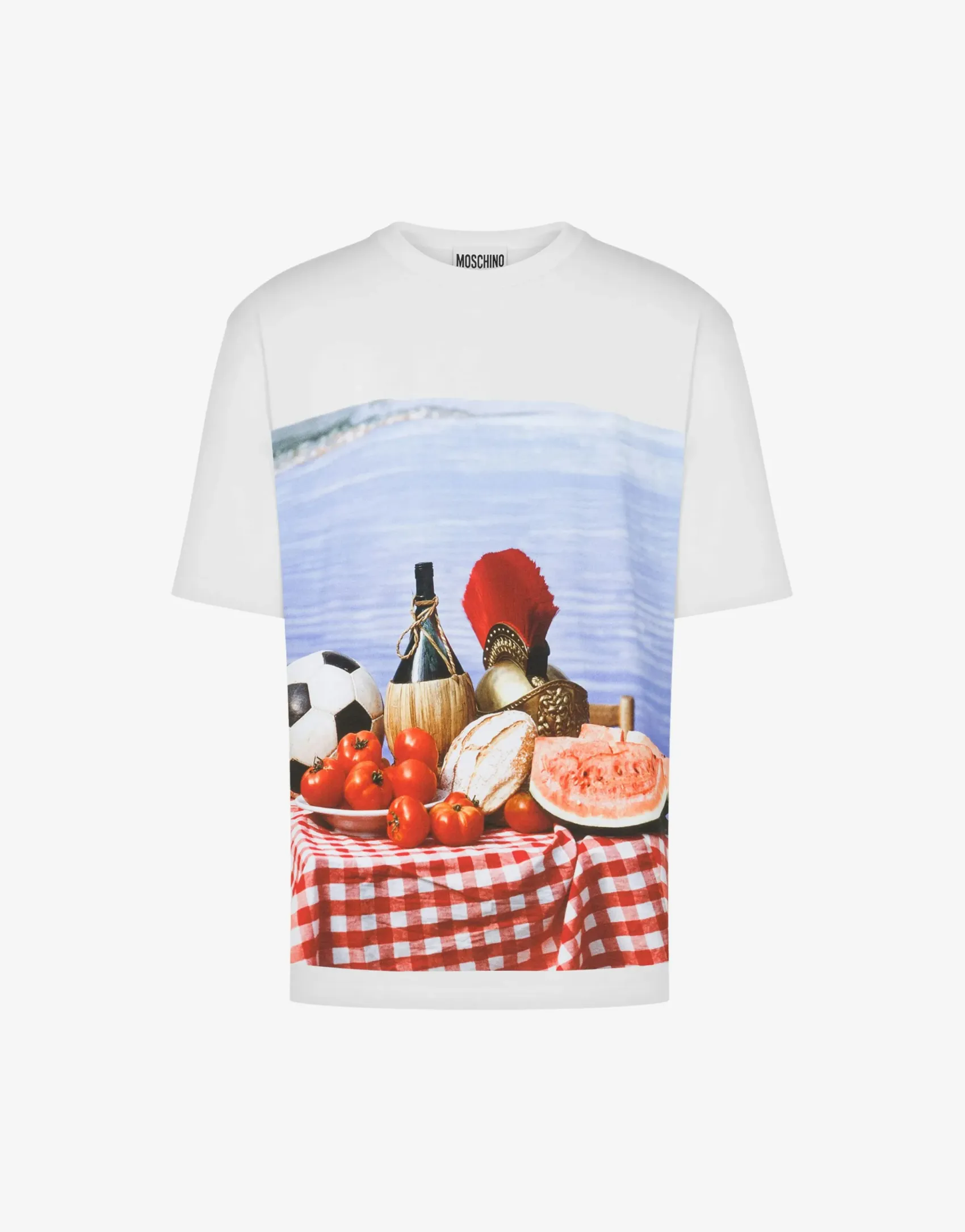 Moschino T-shirts^T-shirt Italian Inspiration WHITE