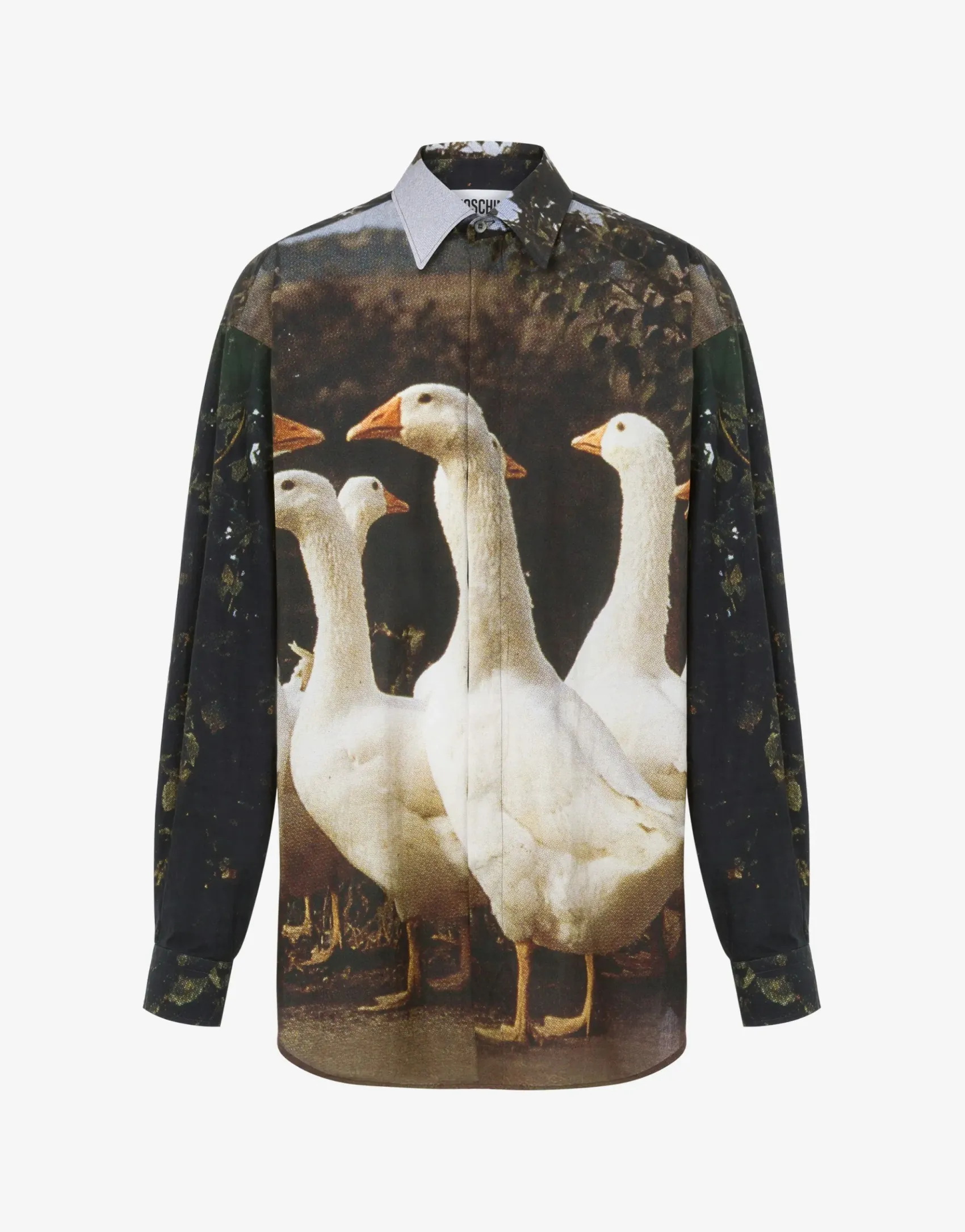 Moschino Shirts^Voile Shirt Goose MULTICOLOURED