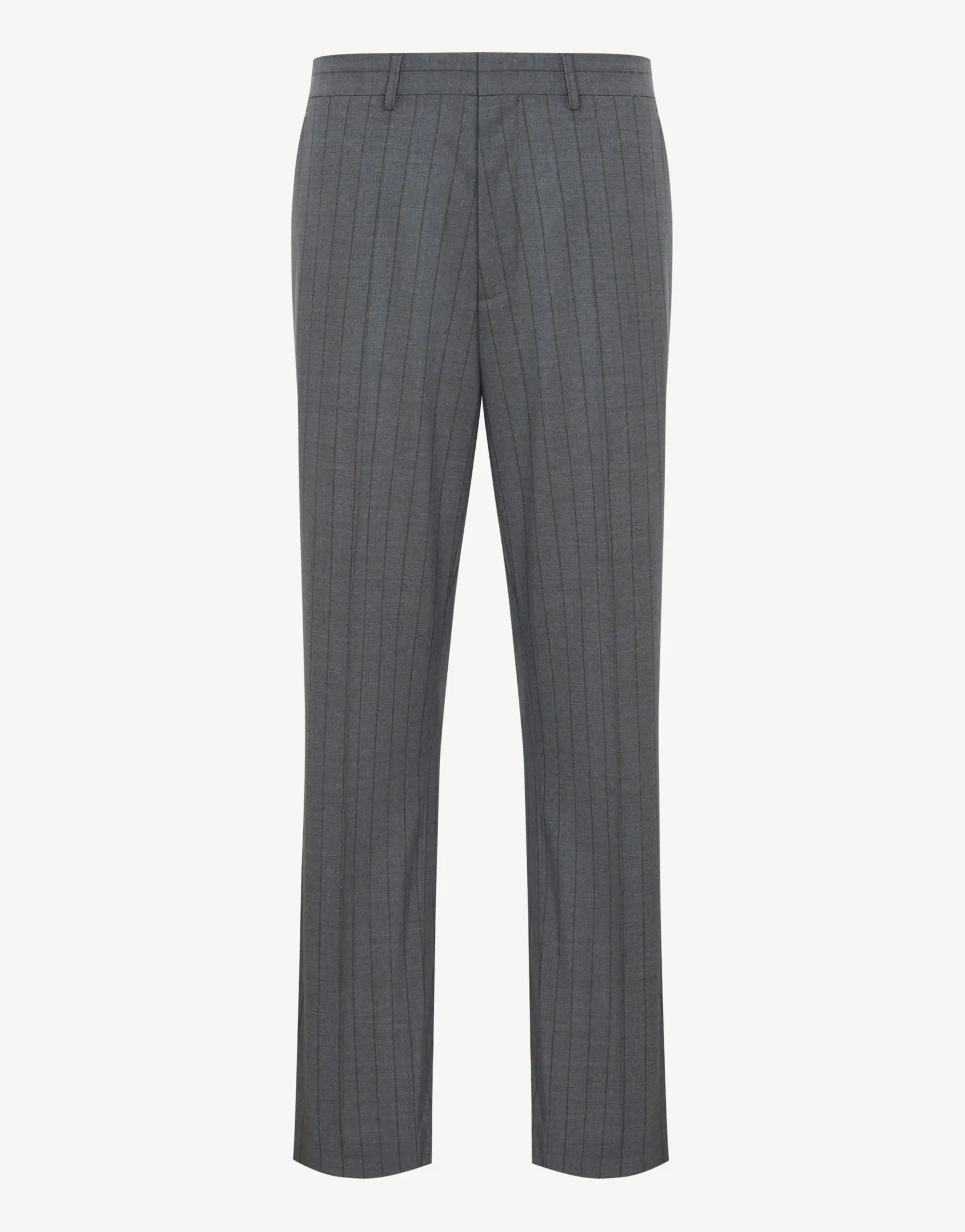 Moschino Pants & Shorts^Wool Pinstripe Pants DARK GREY