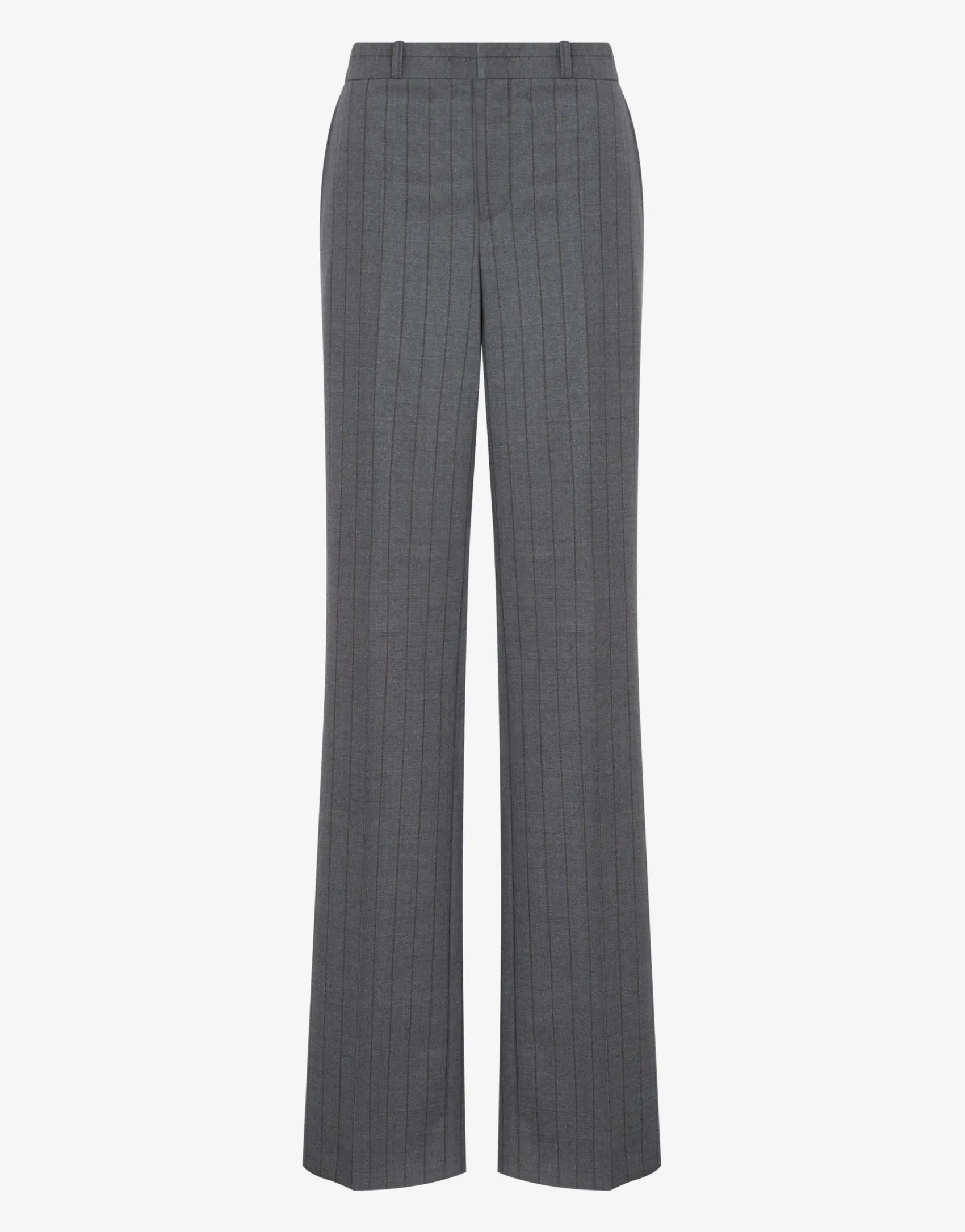 Moschino Co-ords|Pants & Shorts^Wool Pinstripe Trousers DARK GREY