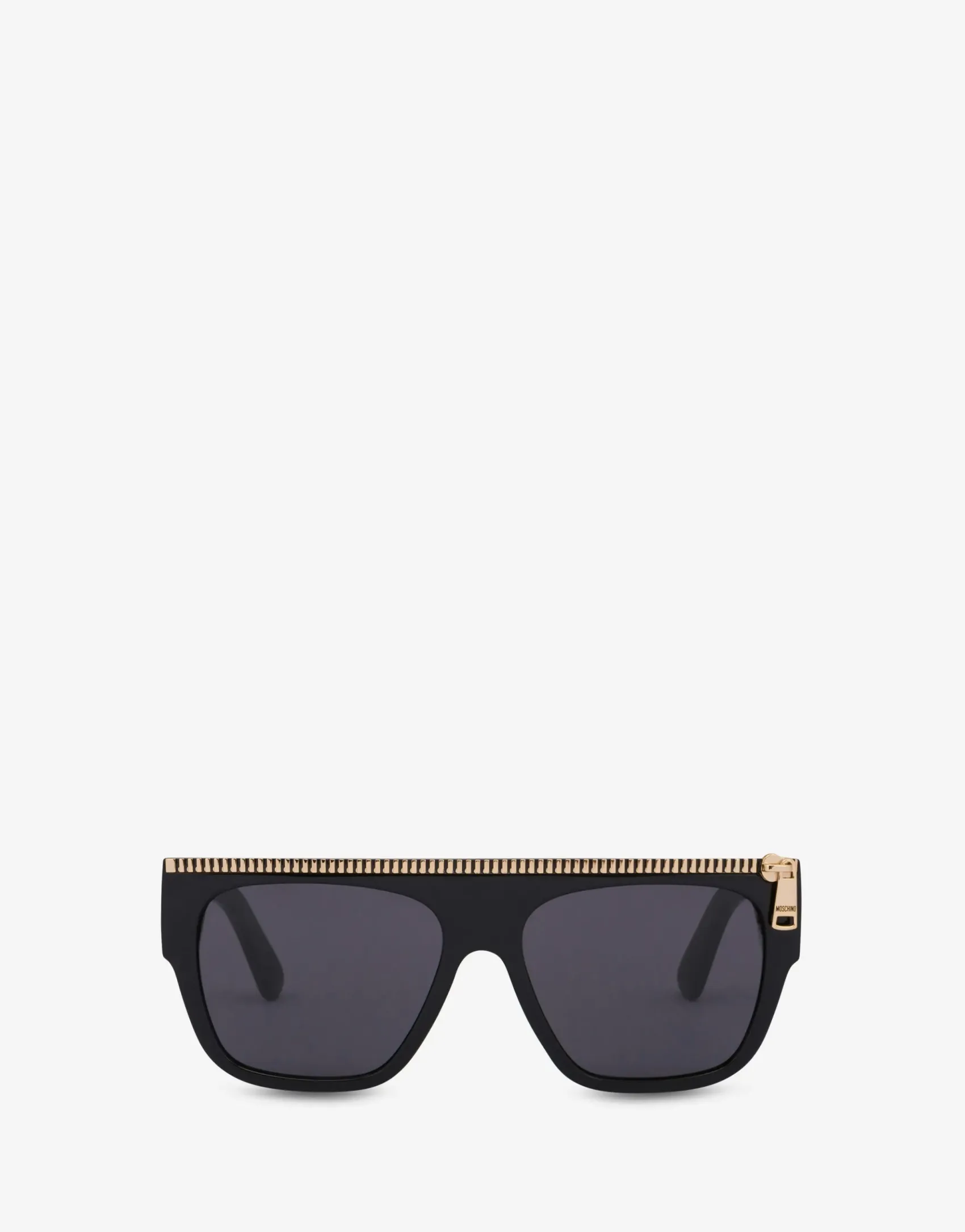 Moschino Sunglasses^Zip Detail sunglasses BLACK